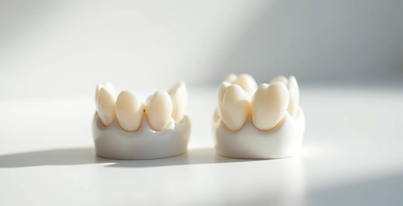 Dentist showing patient digital smile design on screen in Montreal clinic