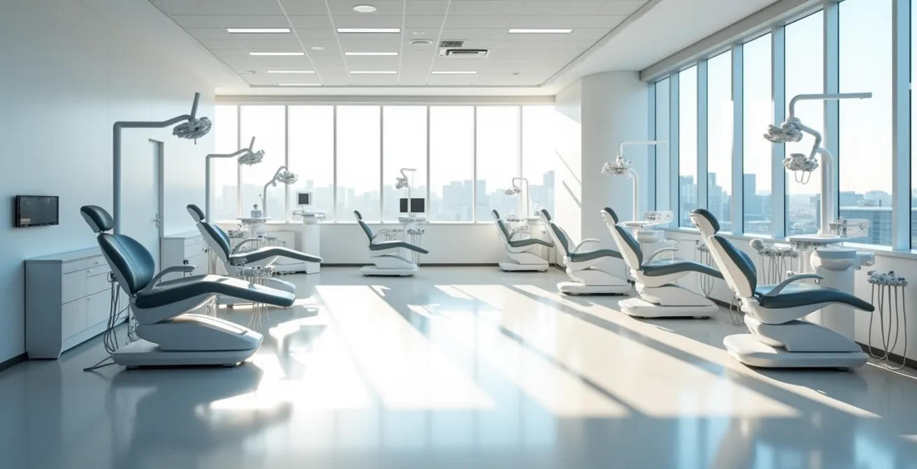 Modern dental education facility at McGill University showing advanced training equipment